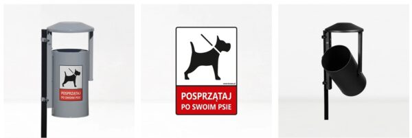 Kosze na psie odchody producent